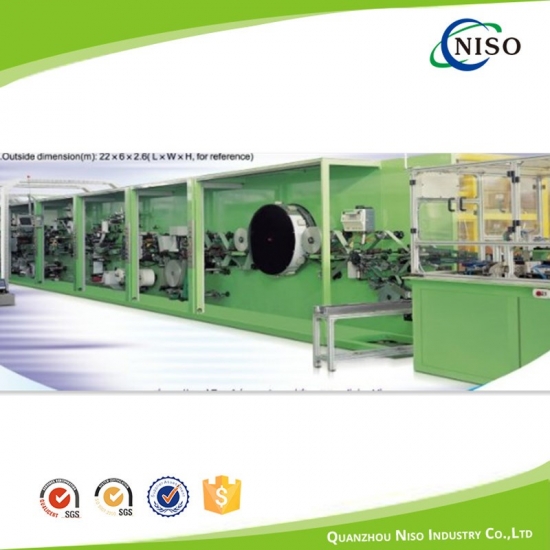 Máquina de fabricación de compresas sanitarias de tipo económico HY400 