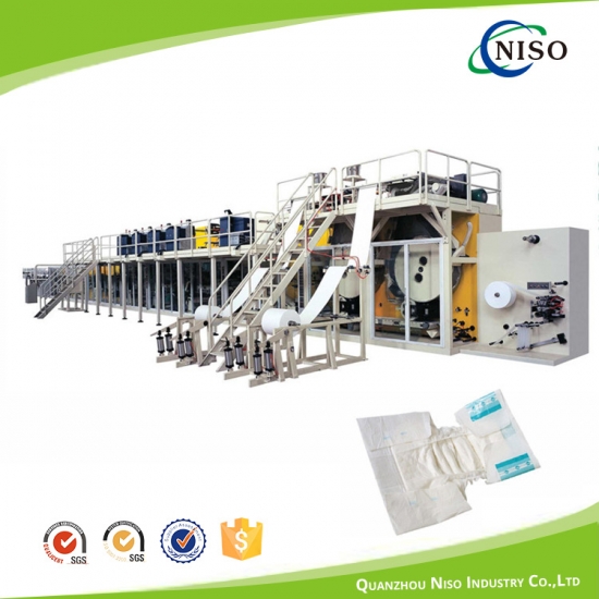 Fabricación de máquina de pañales para adultos completamente automática (CNK300-SV) 