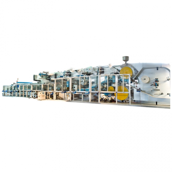 Máquina de fabricación de pañales para adultos tipo conversión de frecuencia económica de china con CE
 