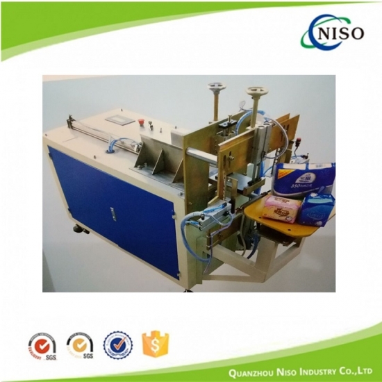 Máquina envasadora de pañales / toallas sanitarias semiautomáticas LS-BZ-30 