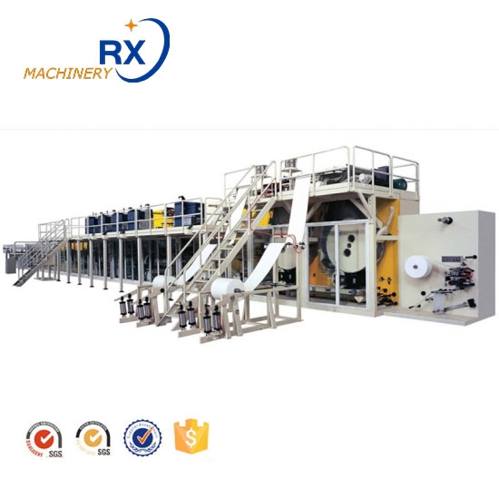 Máquina profesional de pañales para adultos con servo completo RX-CNK400-SV
         