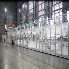 Máquina para fabricar toallas sanitarias